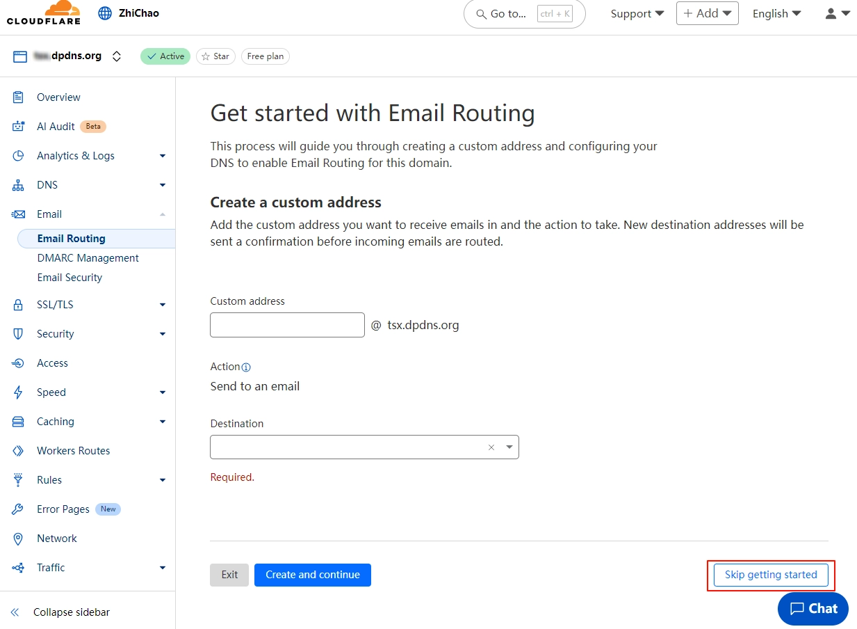 Cloudflare 免费域名邮箱 支持 Catch-all 无限别名收件